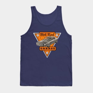 hot rod garage Tank Top